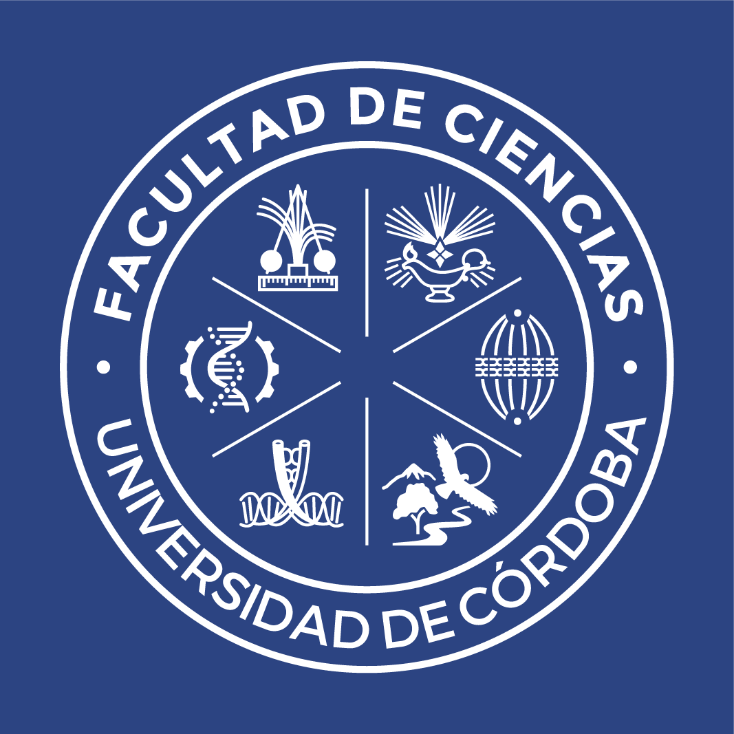 Logotipo I Facultad de Ciencias Fondo azul