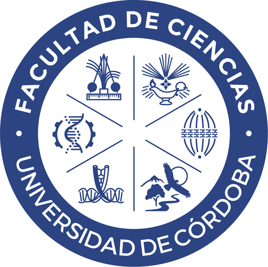 Logotipo I Facultad de Ciencias Fondo blanco negativo