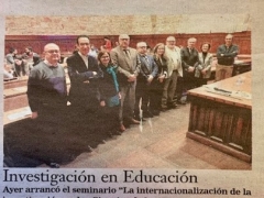 Seminario de la red de excelencia "Universidad, innovación y aprendizaje en la sociedad del conocimiento" en Salamanca (17 febrero 2020)