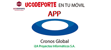 Servicios Ucodeporte en app Cronos Global