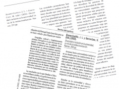 Reseñas del libro 'Diversidad e inclusión en la universidad' publicadas en Bordón y en la Revista Española de Pedagogía (1 octubre 2022)