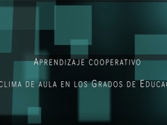 Vídeo divulgativo 'Aprendizaje cooperativo y clima de aula' (13 diciembre 2020)