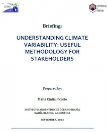 Understanding climate variability: useful methodology for stakeholders