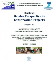Gender Perspective in Conservation Projects