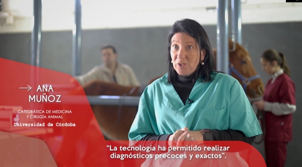 La catedrática Ana Muñoz durante la emisión de Universo Sostenible