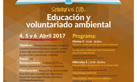 Seminario de Educación y Voluntariado Ambiental