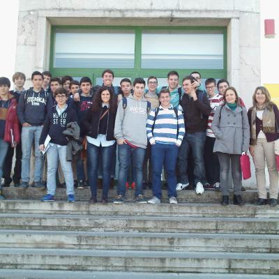 6 de marzo de 2015, visita de los alumnos de 2º curso de Bachillerato de los I.E.S. Juan de Arejula de Lucena y del Colegio Ahlzahir de Córdoba