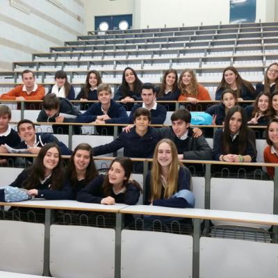 13 de marzo de 2015: visita de los alumnos de 4º de la ESO del Colegio Divina Pastora de Córdoba 