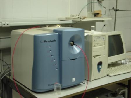 Detector de Masas para sistemas de flujo gaseoso