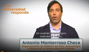 El investigador Antonio Monterroso, durante su intervención
