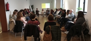Momento de la reunión en el Córdoba Social Lab