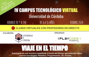 I Campus Tecnológico Virtual - Universidad de Córdoba Viaje en el tiempo - Play Code Academy