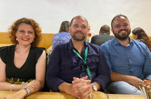Los investigadores Inmaculada Garrido, Enrique Quesada y Meelad Yousef