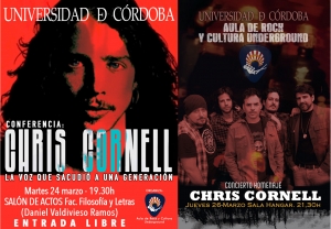 El Aula de Rock y Cultura Underground de la Universidad de Córdoba organiza un homenaje al músico Chris Cornell