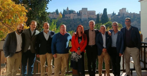 Representantes de los equipos directivos que se han dado cita en Granada.