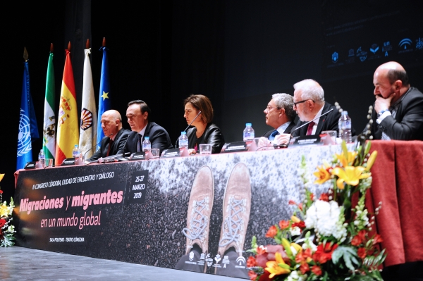 Imagen de archivo de la inauguración del último congreso &quot;Córdoba ciudad de encuentro y de diálogo&quot; promovido por la Cátedra.
