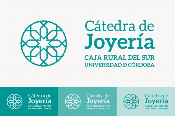 Imagen del nuevo logo de la Cátedra de Joyería Caja Rural del Sur