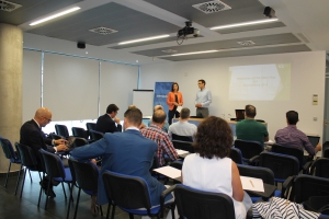 Empresarios cordobeses se reúnen en Rabanales 21 para conocer las nuevas ayudas a empresas industriales andaluzas