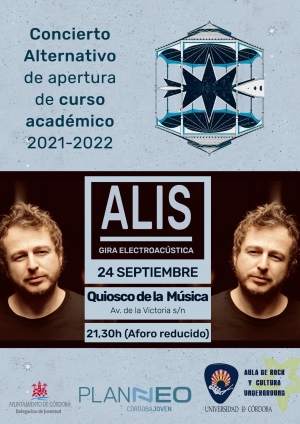Cartel del concierto de ALIS