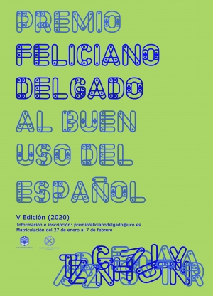 La Facultad de Filosofía y Letras convoca el V Premio Feliciano Delgado al buen uso del español