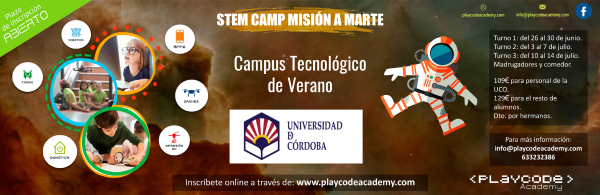 Nueva edición del Campus Tecnológico de Verano de la Universidad de Córdoba