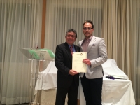 Gabriel Delgado es galardonado con el I Premio Trabajo Fin de Mster del Colegio Oficial de Ingenieros Agrnomos de Andaluca