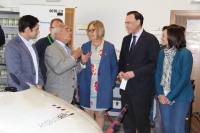 La consejera de Educación y el rector visitan en Rabanales AndalucíaSkills, en el que compiten más de 130 estudiantes de FP