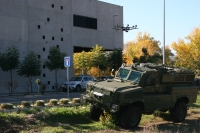 Una empresa de Rabanales 21 aplica su tecnología de prevención de vuelcos a vehículos blindados del Ejército