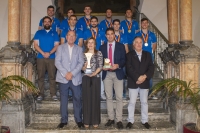 Recepción de Diputación y Ayuntamiento al equipo de balonmano de la UCO