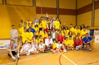 Eusagames 2012. Finaliza el bádminton con medalla española y empieza el baloncesto