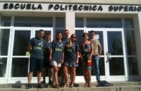Alumnos de la Universidad Tecnológica de Bialystok (Polonia) visitan la EPS de Belmez
