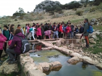 Un grupo de la UCO visita el Parque Natural y Geoparque de las Sierras Subbéticas con Andalucía Ecocampus