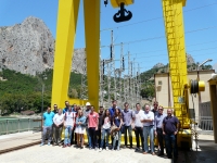 Visita técnica a las instalaciones de la Subestación Eléctrica y Central Hidroeléctrica