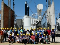 Estudiantes de la Escuela Politécnica Superior de Córdoba visitan la Subestación de Guadame