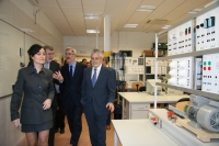 El presidente de la Junta y el rector visitan el edificio Leonardo Da Vinci 