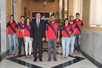 Recepción al equipo de la UCO en el Mundial Universitario de Debate en Español 2015