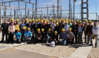 Alumnos de la Politécnica Superior visitan instalaciones de generación y gestión eléctrica
