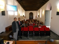 Presentación del bufete Garrigues en la Facultad de  Derecho y CC EE y EE