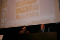 Giuseppe Palimieri (izqda), junto a Cornelio Bergantino