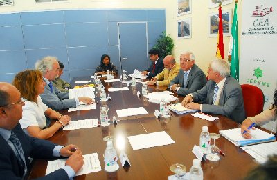 El Foro de Consejos Sociales de las Universidades Andaluzas se rene con la Confederacin de Empresarios de Andaluca para establecer lineas de colaboracin permanente