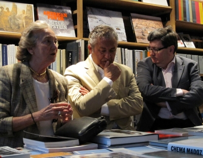 De izquierda a derecho, Pilar Citoler, Manuel Sonseca y Juan Manuel Bonet.