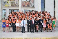 Graduación de los alumnos de la II Promoción de la Diplomatura de Turismo (2006-09).
