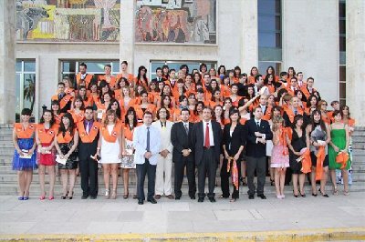 Graduación de los alumnos de la II Promoción de la Diplomatura de Turismo (2006-09).