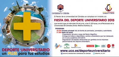  Fiesta del Deporte Universitario 2015 en el Rectorado