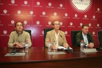 De izqda. a dcha. Iñaki López Murga, Manuel Guillén del Castillo y Javier Zubillaga