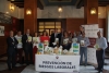Autoridades celebrando el Día de las Universidades Saludables en la pasada edición