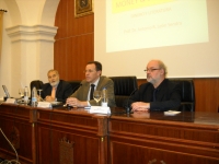 De izq a dcha. Antonio León, Eulalio Fernández y Bernd Dietz