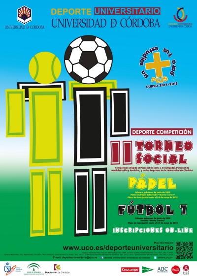 Torneos sociales de pádel y fútbol 7 para personal de la UCO en junio
