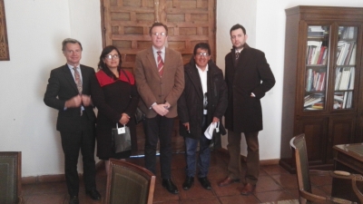 Visita de la delegación de Cuzco