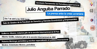 La Cátedra Unesco crea un seminario permanente sobre periodismo internacional en memoria de Julio Anguita Parrado
